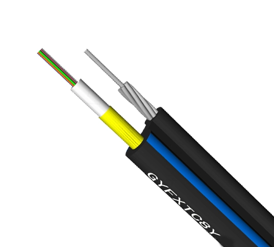 GYXTC-8Y Fiber Optical Cable, Self-supporting ,Fig 8 Aerial Uni-tube 