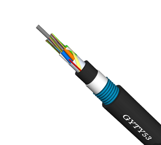 GYTY53 stranded loose tube armored optical cable