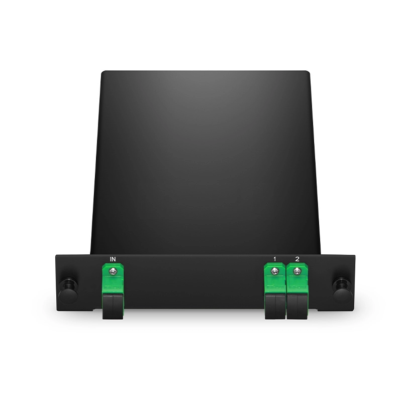1x2 PLC Fiber Splitter, LGX Cassette Type, SC/APC Connector,