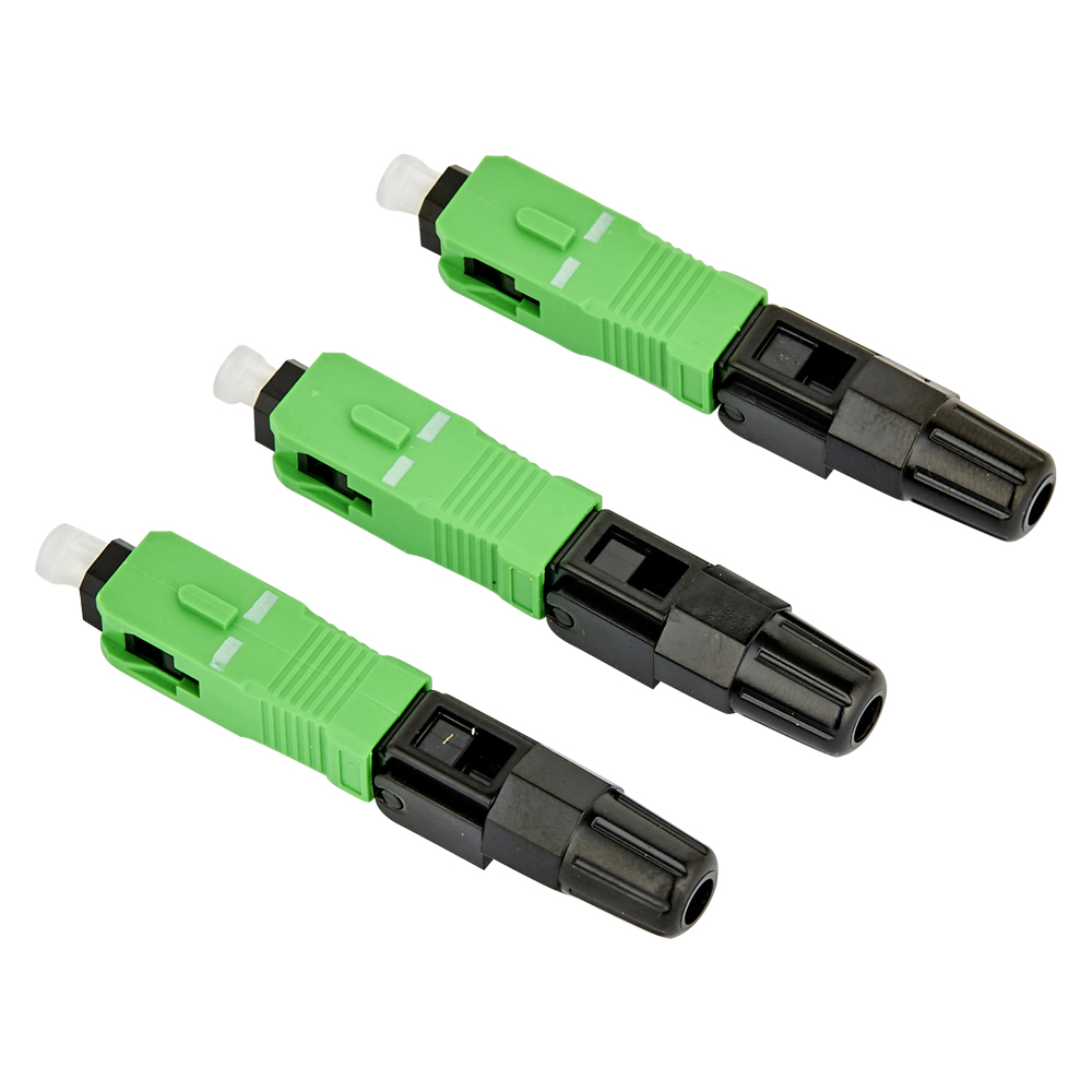 SC/APC Optical Fiber Fast Connectors