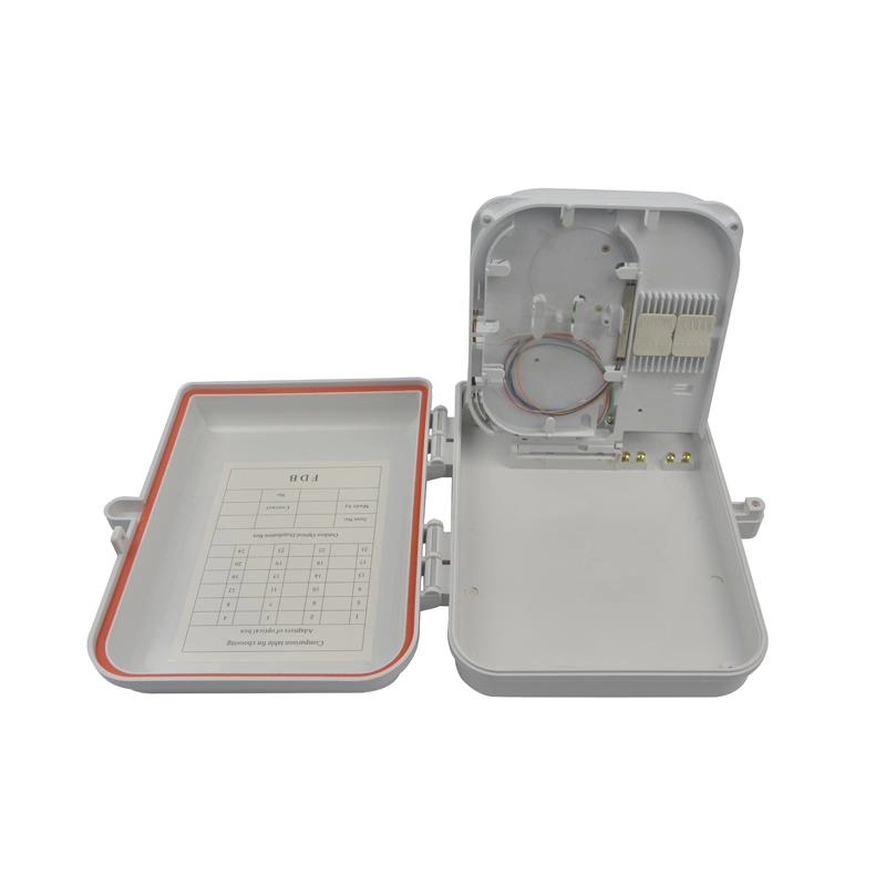 16 Ports outdoor termination box / 16-core split fiber (whit