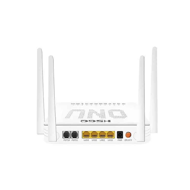 4GE + 2POTS + 1USB + 2.4G + 5.8G (1200M) واي فاي XPON ONU