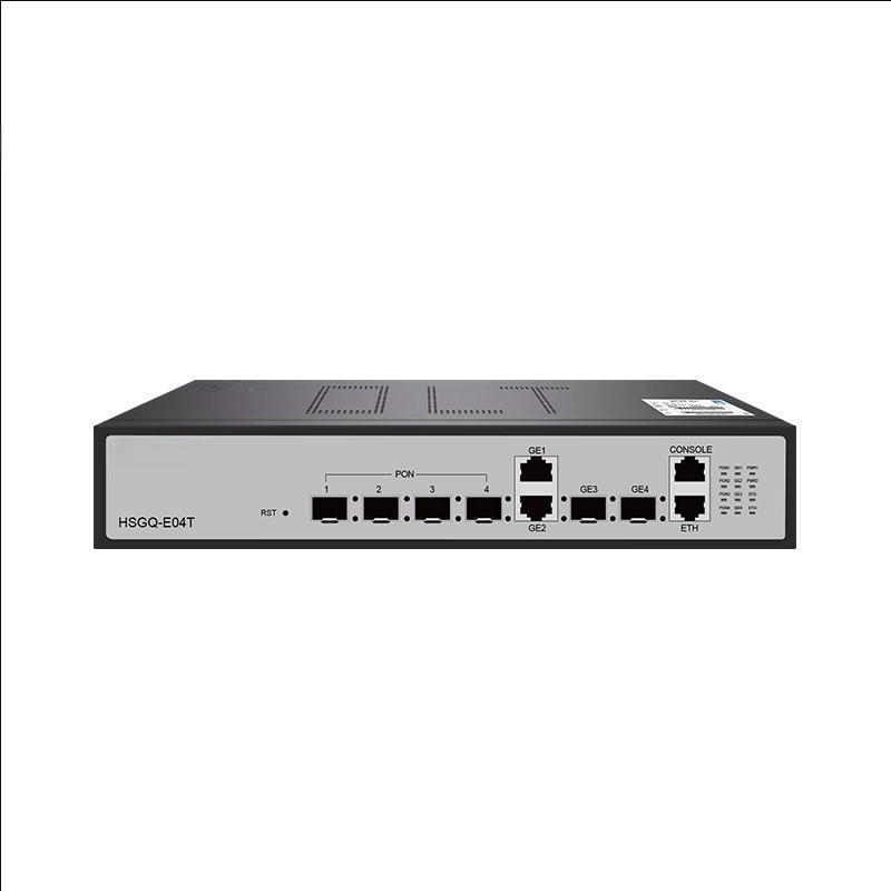 EPON OLT 4-Port Fiber Modem لتكامل WiFi Router