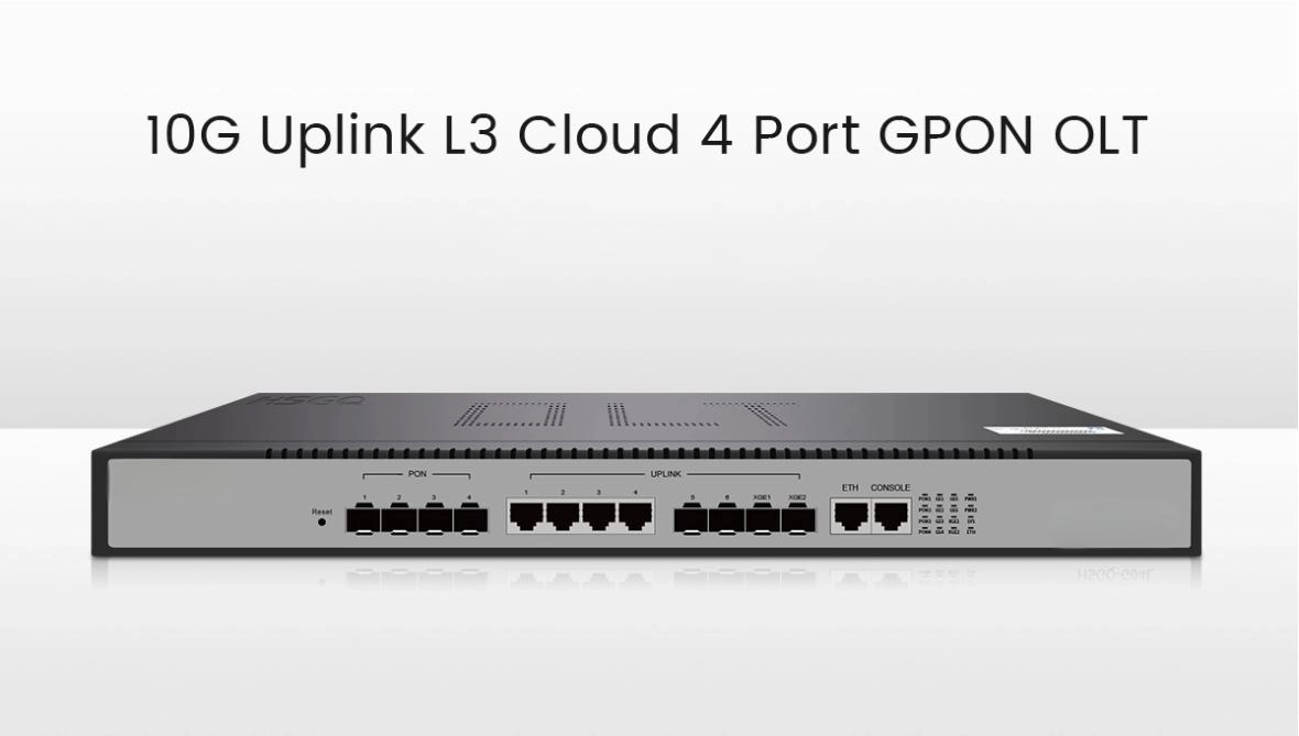 Optical GPON OLT de 4 portas para acesso FTTH: Visão geral a