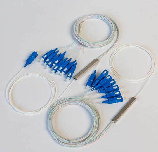 PLC Mini Steel Tube Splitter with SC/UPC Connectors: Compact Precision for Optical Networks(pic1)