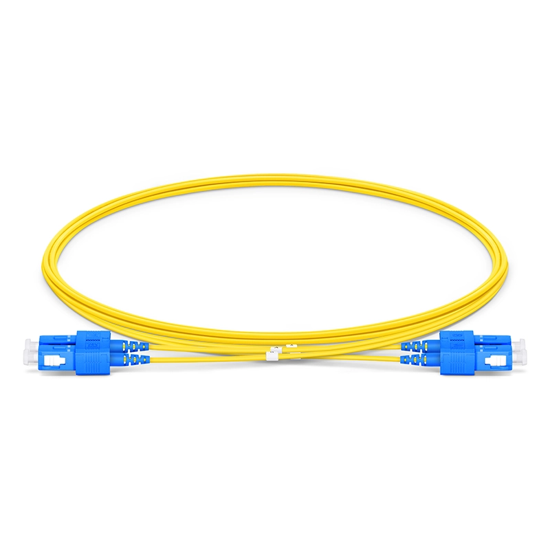 SC-SC UPC OS2 Fiber Patch Cord | Simplex & Duplex Riser (OFNR) Jumper