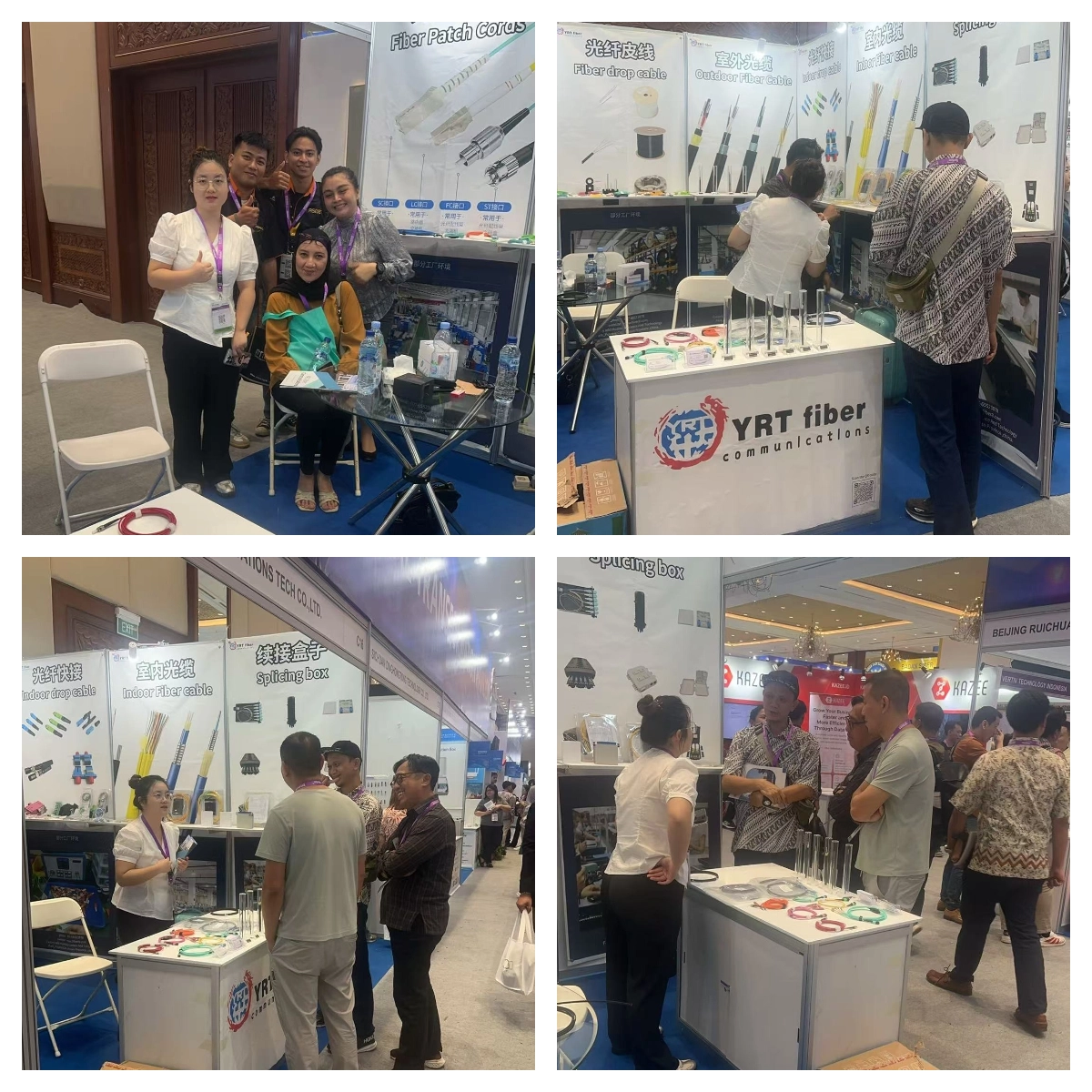 2025.8.6 -8.7 Yuruitong participated in the Indonesian fiber optic cable industr