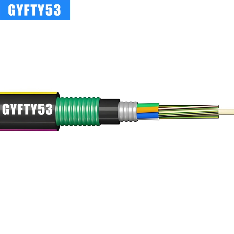 GYFTY53 Fiber Optic Cable – High Strength, Water-Resistant, and Durable for Duct