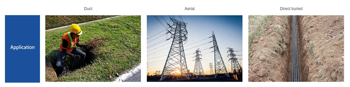 GYXTC8S G652D/G657 Self-supporting Fig 8 Aerial Outdoor Fiber Opitc Cable(pic3)